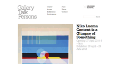 Desktop Screenshot of gallerytaikpersons.com